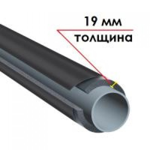 K-FLEX 19x102-1 ST IC CLAD BK трубка теплоизоляционная (К-ФЛЕКС)